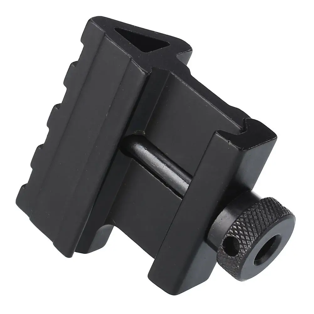 

45 Degree Angle Tactical Offset 20mm Weaver Rail Mount Quick Picatinny Release, Black