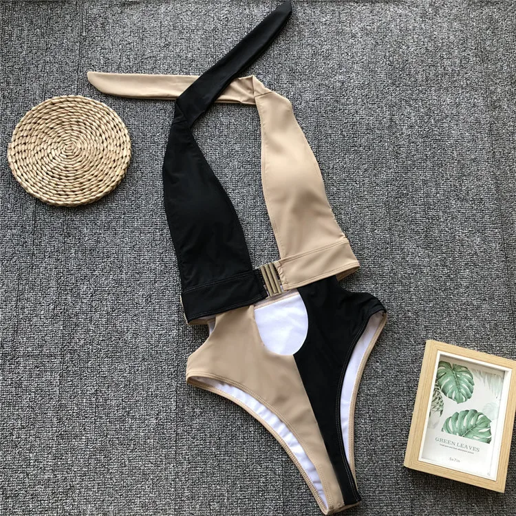 

Custom Private Label summer sexy one piece Swimwear Women