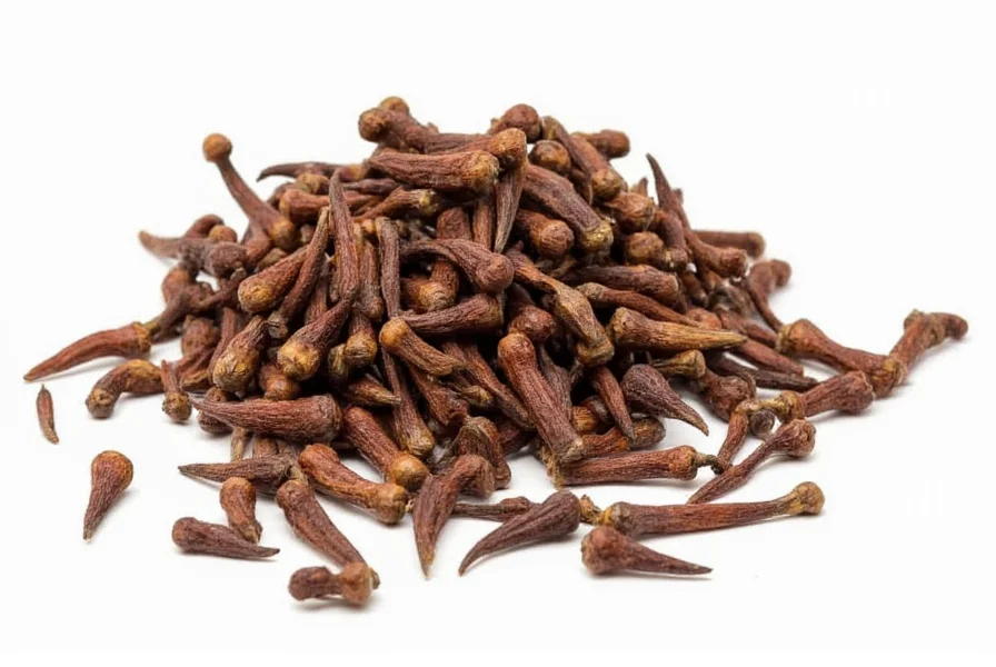 Clove buds being used in various culinary applications including in tea, with citrus, and in cooking