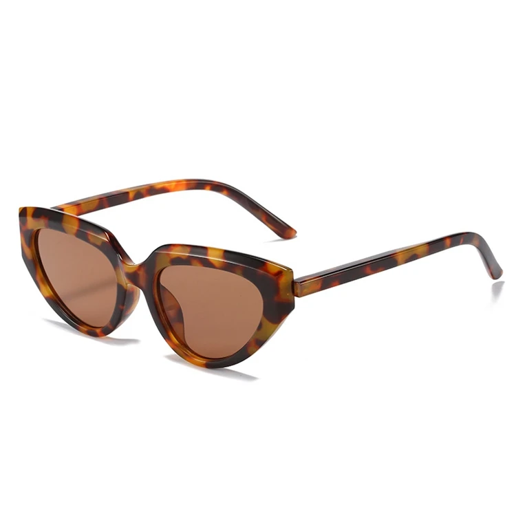 

2022 Best Selling Cat Eye Sunglasses Vintage Contrast Color Radiation Fashion Custom Logo Sunglasses Oem