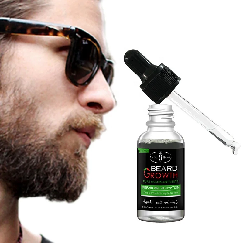 

Private lable Personal Beard Care Products Pure Natural Regrowth Beard Essential Oil for Men