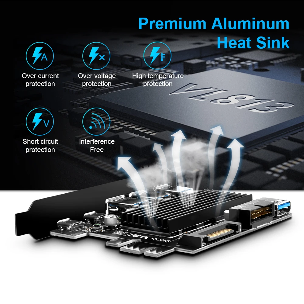 PCI-E to USB 3.0 Expasion Type-C