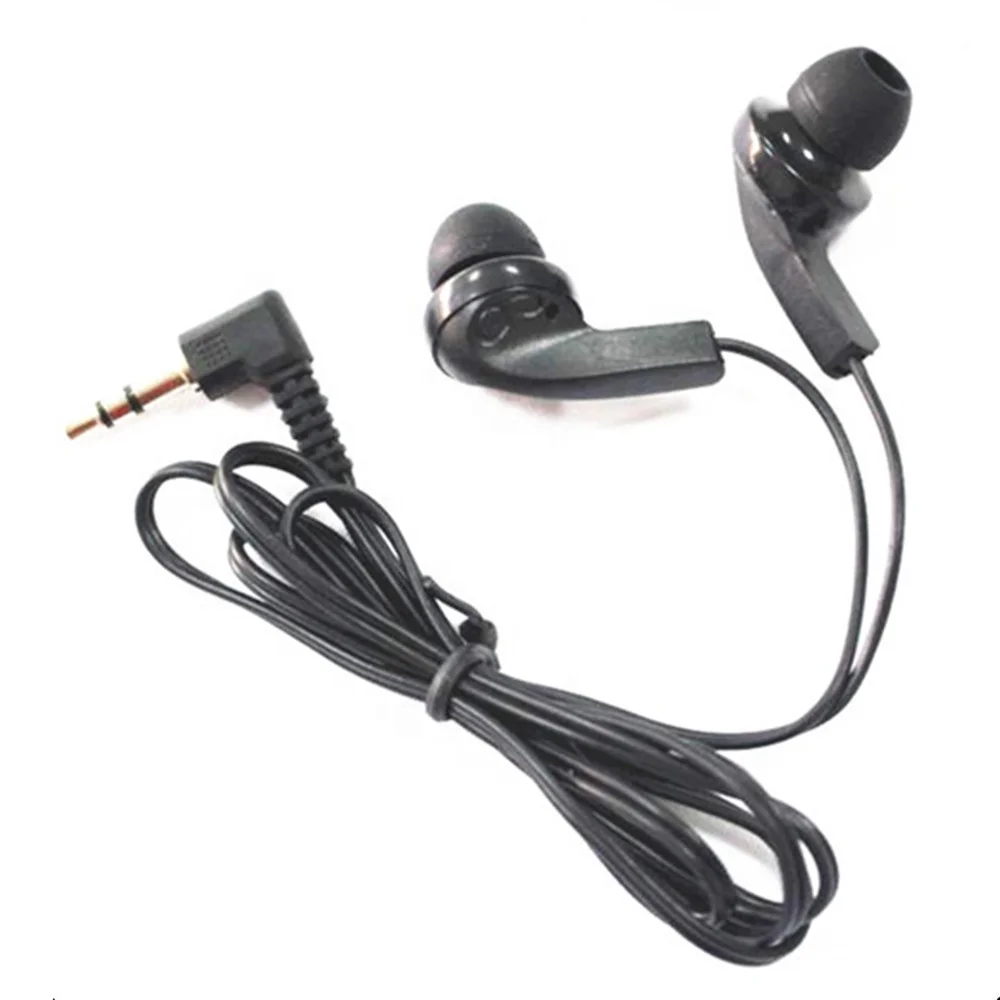 

Factory stock disposable earbuds clearance sale cheap earphones, Black