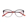 Hot sale products 3D painting technical eyewear frames metal optical frames stainless steel glasses stocks