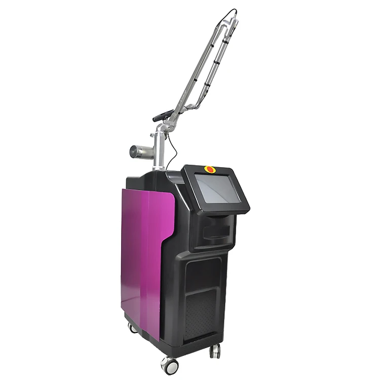 

Innovation 2021 Skin Rejuvenation Machine Laser Lipolysis Fractional Co2 Laser Machine Fractional Co2 Laser, White and pink/black and purple