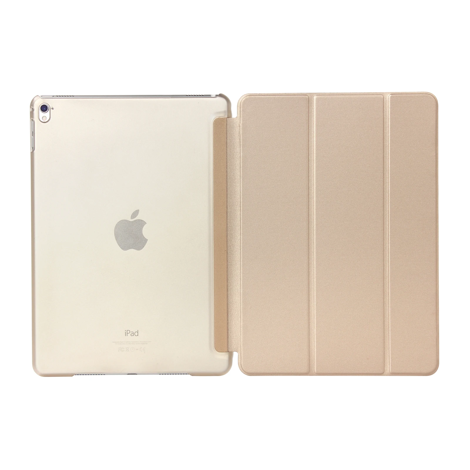 

Best selling product PU Leather Tri Fold Smart Cover case for iPad Pro 9.7, As picture show
