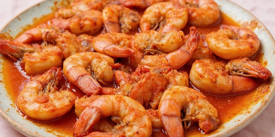 Global variations of Spanish shrimp dishes