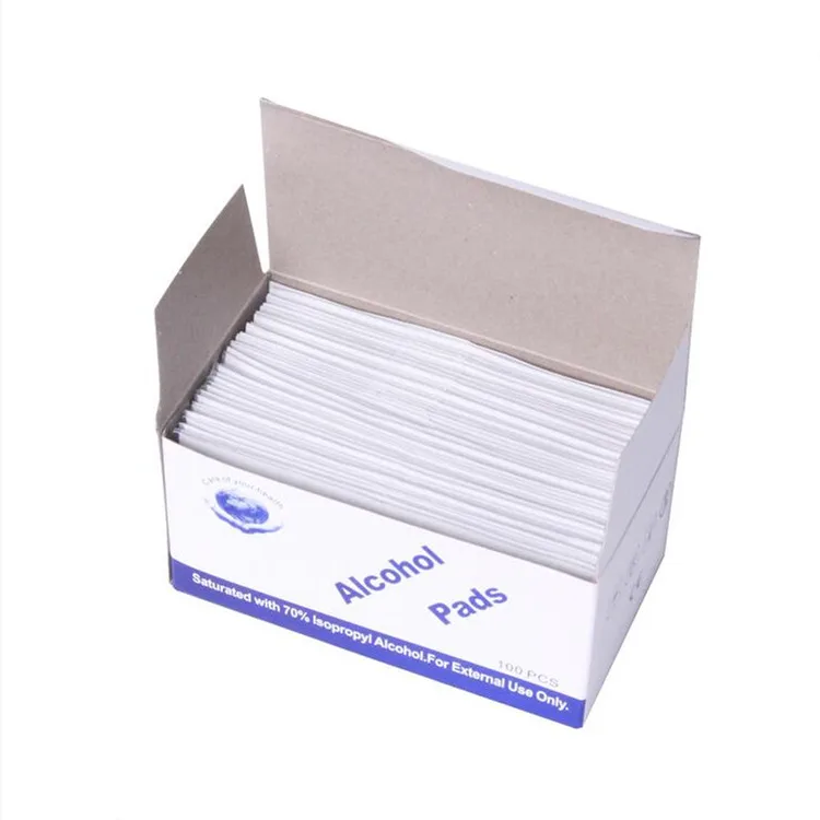 

Disposable Bulk Custom Wet Sterile Industrial 70% Cleaning Isopropyl Alcohol Wipes For Phone