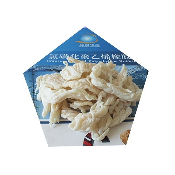 
Excellent corrosion resistance rubber raw material CSM40 equal to hypalon elastomer Chlorosulfonated Polyethylene 