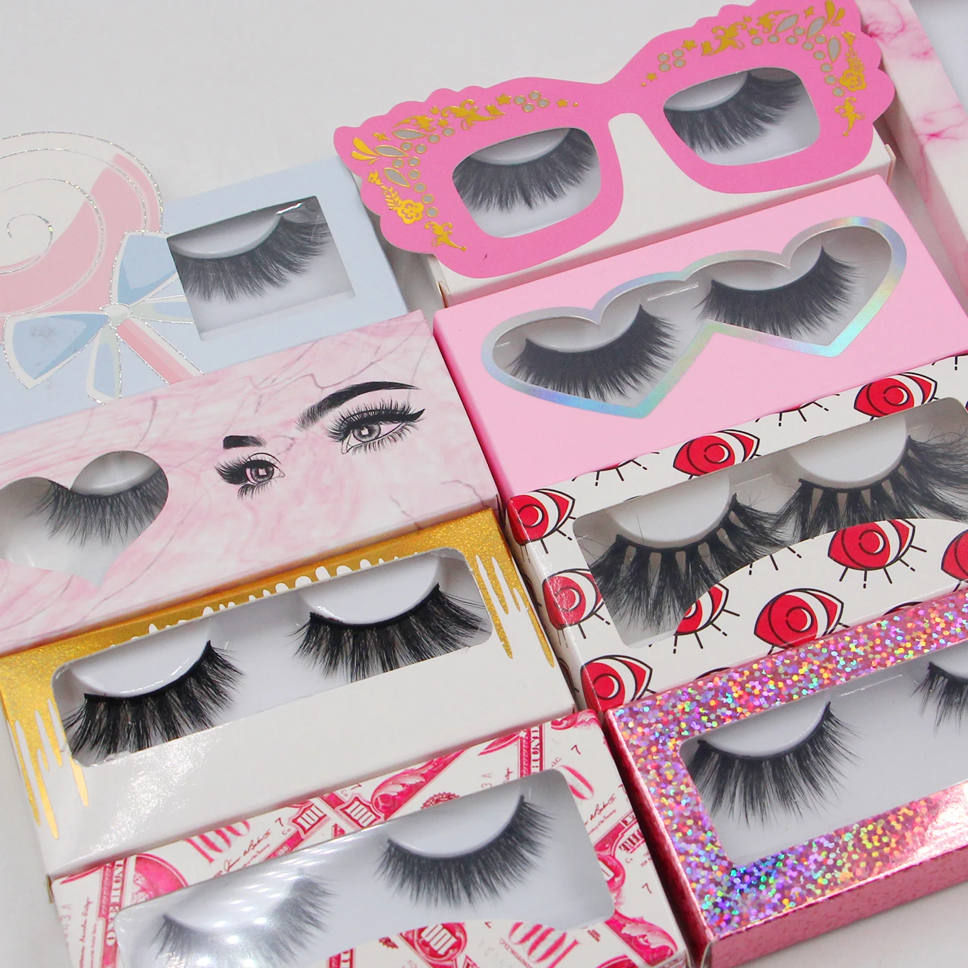 

20mm Mink Eyelashes 20 mm Mink Eyelashes Vendor with Led Light Eyelash Case