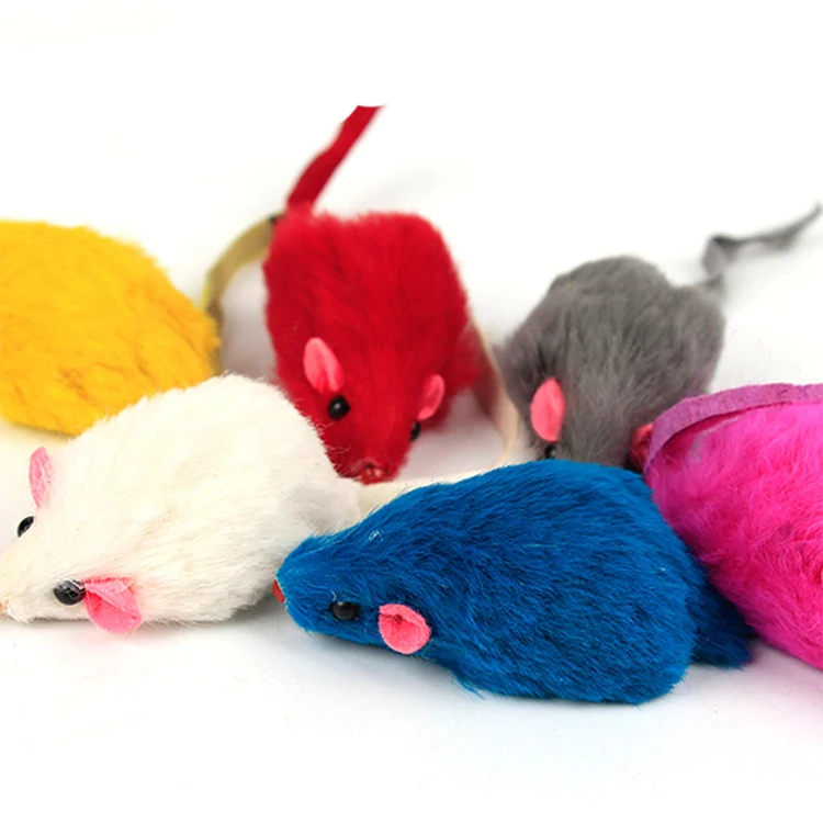 

High Quality Plush Mouse Cat Toy, As pictures