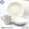 The latest 12pcs ceramic tableware set launched by foreign trade company in summer 2019
