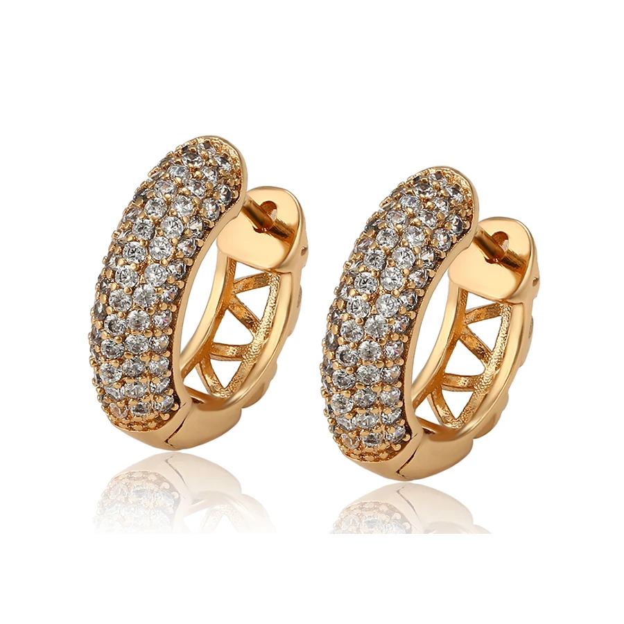 

81157 xuping wholesale the new exquisite zircon-covered ladies earrings for everyday wear