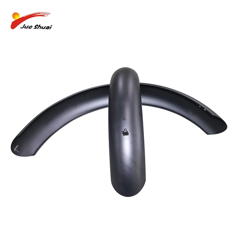 

Bike Bicycle Fender Set Front Rear Mudguards Wings for Fat Tire Bike Tires Cycling Accessories, Black