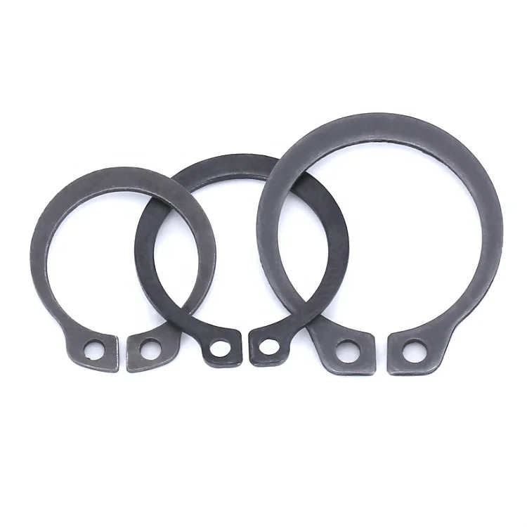 

Circlip retaining rings DIN471, Black, white