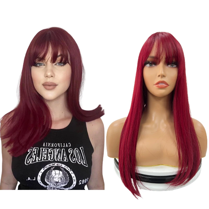 

BVR High Quality Synthetic Wigs Women's Cosplay Silky Straight Wholesale Synthetic Hair Wigs