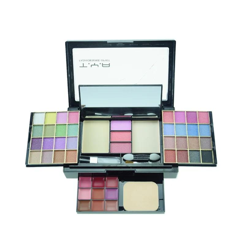 

Private label factory Lower Complete Professional Telescopic folding make up kits for girls, Picture