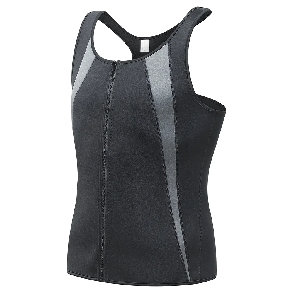 

New Style Sport Fitness Vest Power Belt Waist Trainer Shapers Sweat Suit Gym Vest