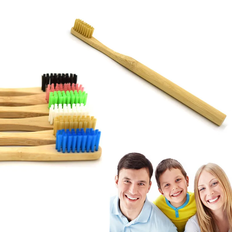 

LOW MOQ eco friendly 4 pack children bamboo bristle biogradable toothbrush