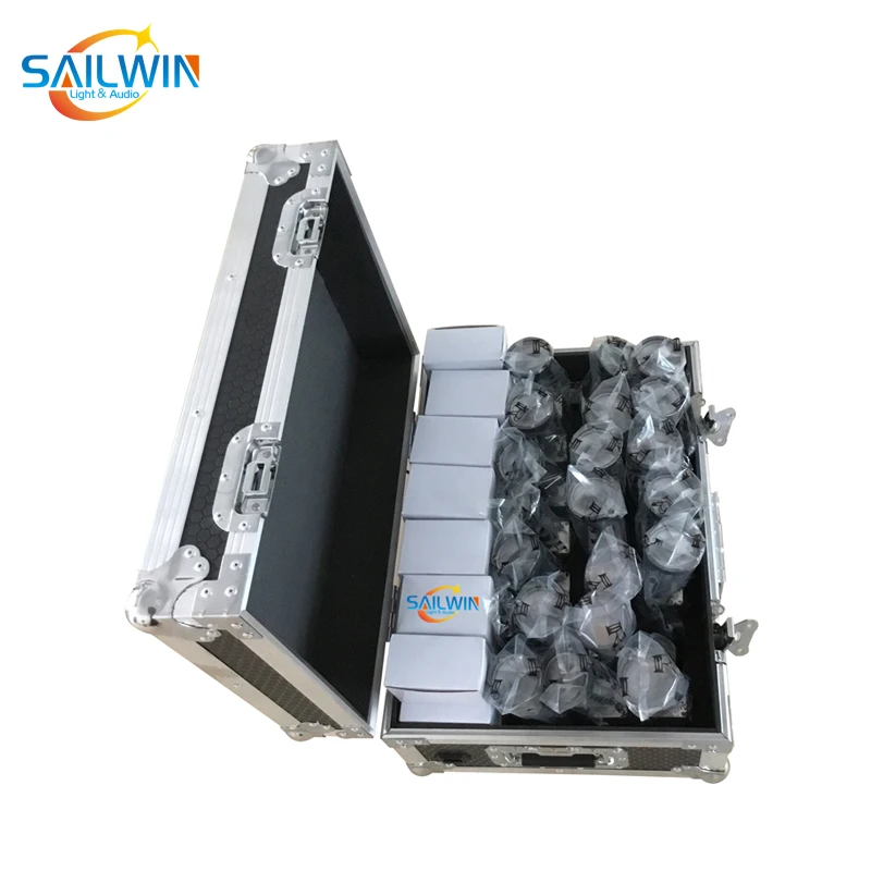 

Sailwin Epin Fuel 10W ZOOM Battery Powered Warmwhite LED Pinspot Light 3200K DJ Stage Lighting With Charging Road Case, Wamwhite/coolwhite