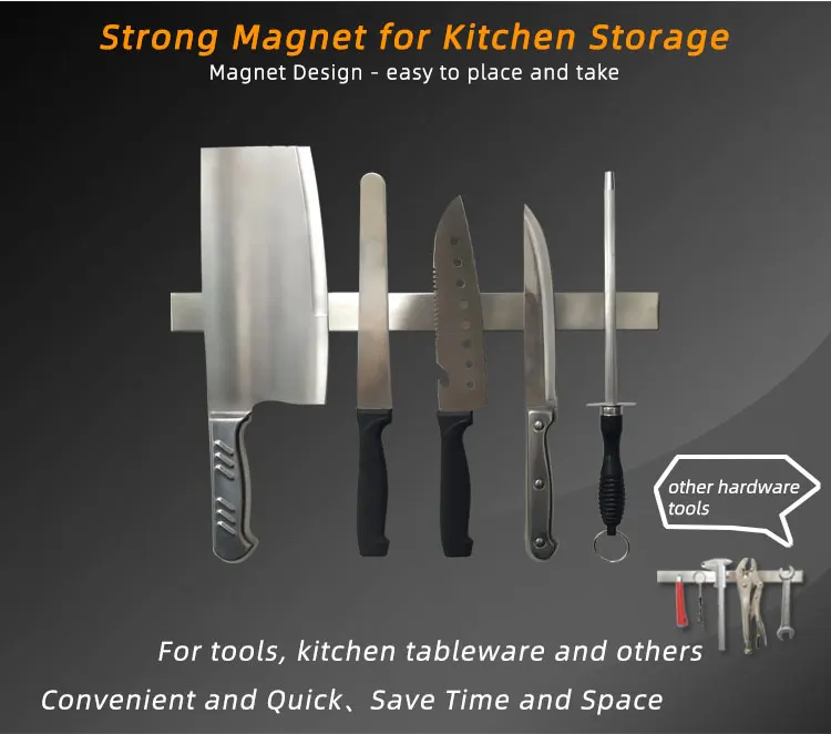16 /18 Inch Stainless Steel Knife Knife Rack