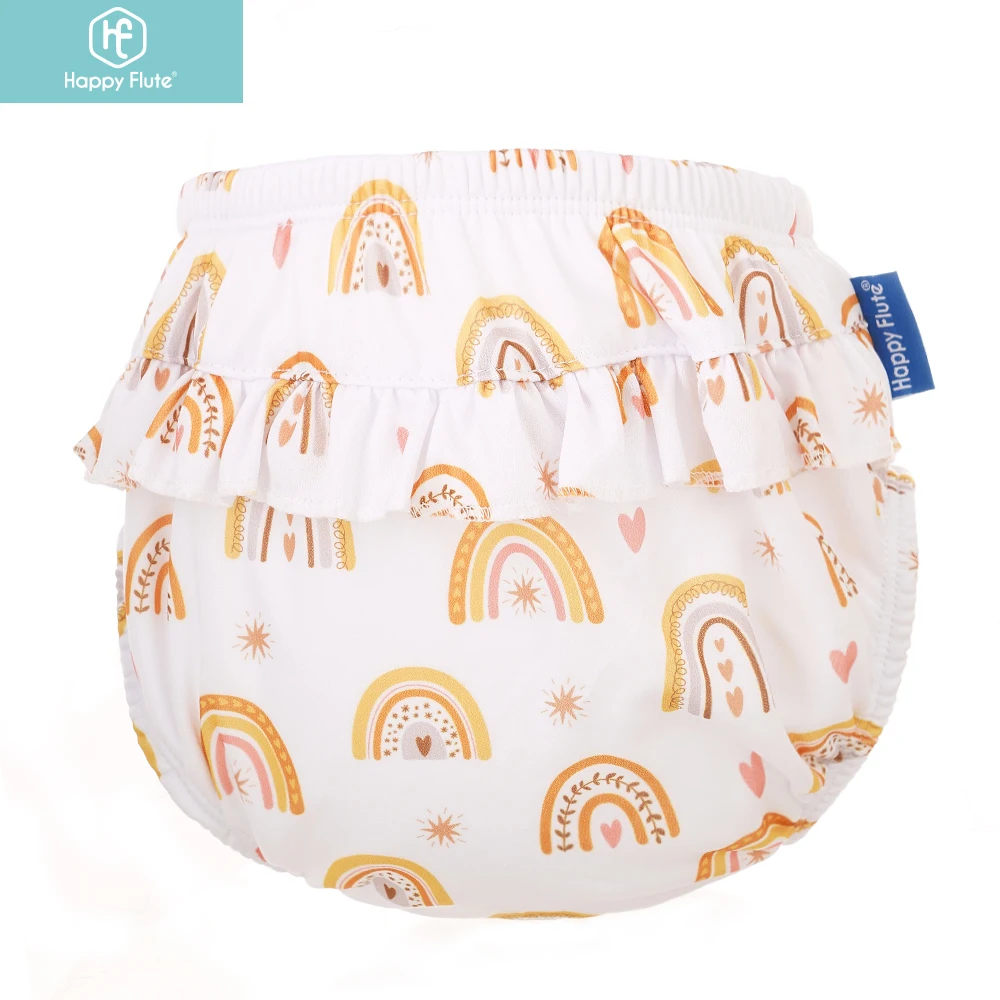 

Happyflute Washable Swim Diaper Cute Design Swimming Pants for Newborn 0 3 Years, Colorful