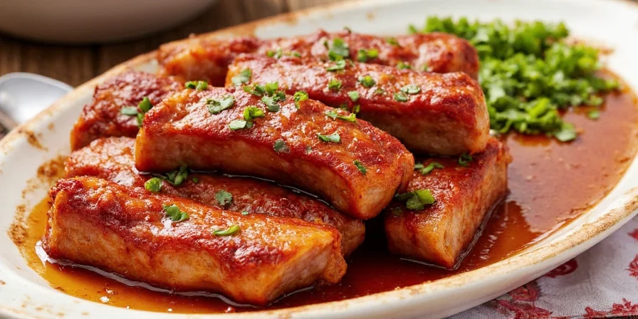 Comparison of different pork cuts suitable for red braising.