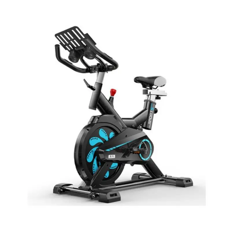 

Stationary bike w/ tv trainer peloton, Black