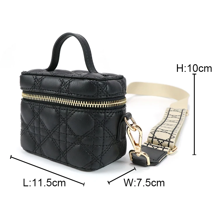 

Professional Custom Large Capacity Travel Organizer Portable Storage Makeup Brushes Toiletry Box Pu Leather Cosmetic Bags & Case