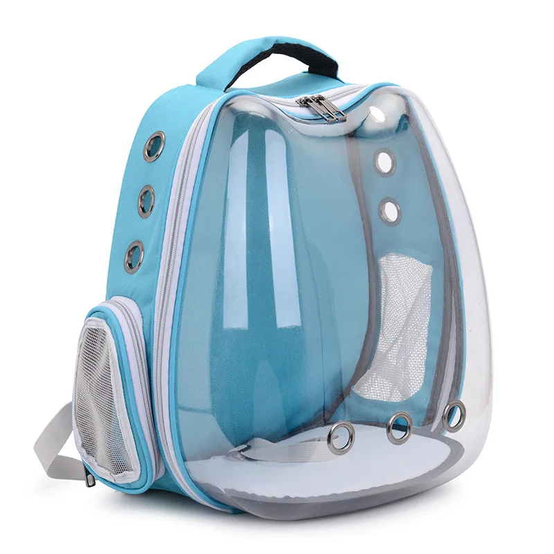 

Panoramic transparent pet backpack breathable cat out bag portable dog bag space bag