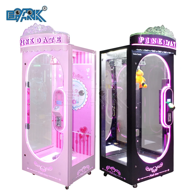 

Wholesale Crane Machine Cut Prize Toys Machine Coin Operated Arcade Games Scissors Doll Machine, Pink,black