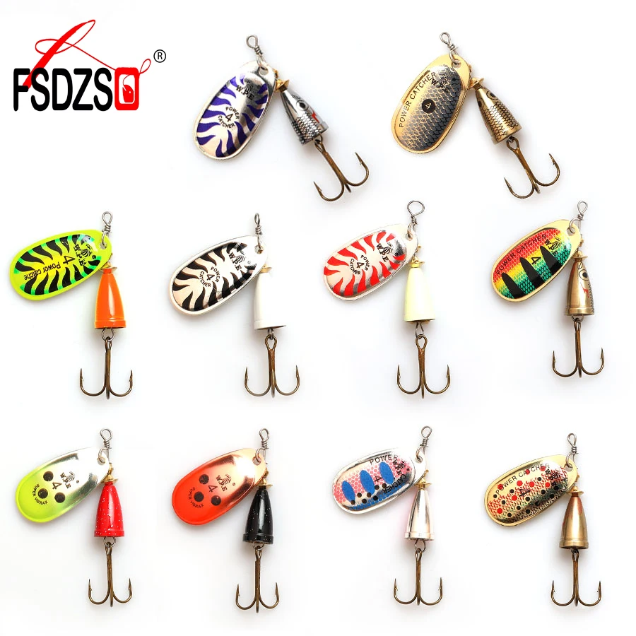 

Wholesale High Quality Fishing Spinner Lure Metal Spoon Lure