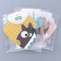 

Flower shape of 95% cotton 6 layers funny comfortable eating protection bibs