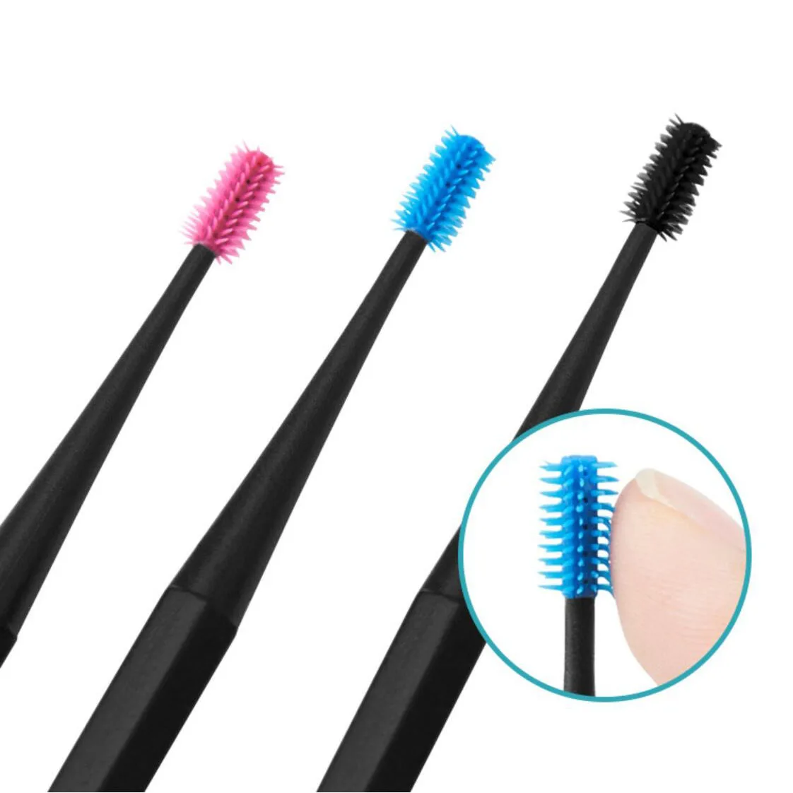 

Wholesale Dual Purpose Silicone Screw Earwax Remover Ear Wax Cleaner Spoon Clean and Massage The Ear Canal about 3g Silicone+pp, Blue/pink/black