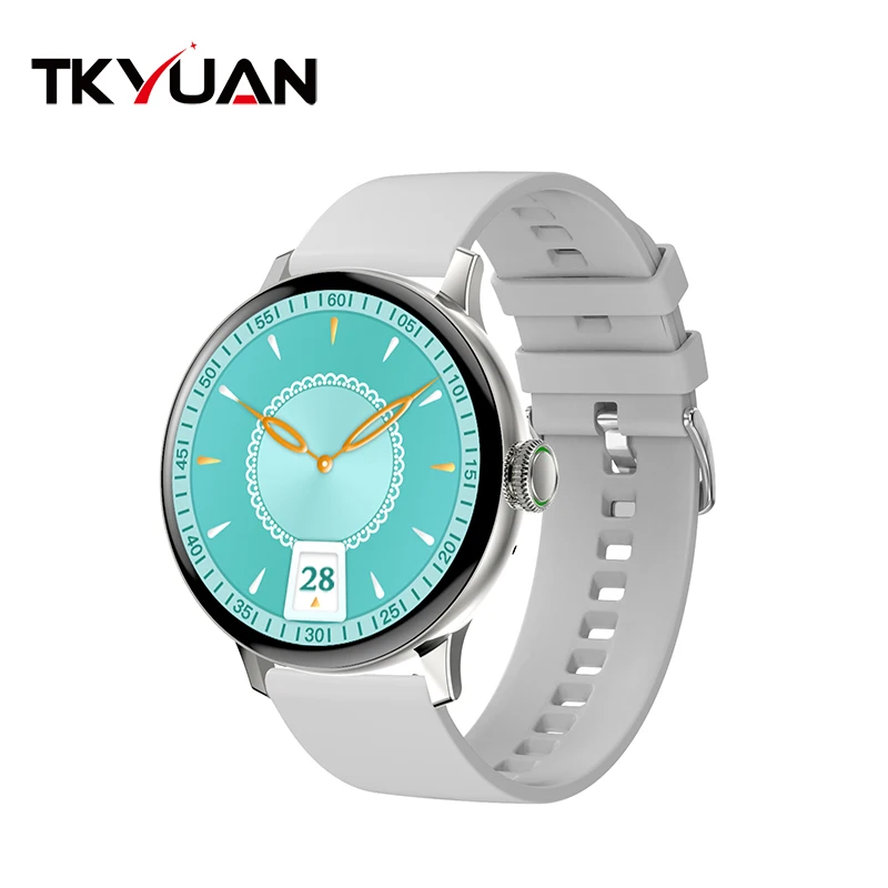 

TKYUAN Sports Smart Watch Women Men Heart Rate Blood Oxygen Health Monitor Fitness Tracker BT Call DT2 Smartwatch