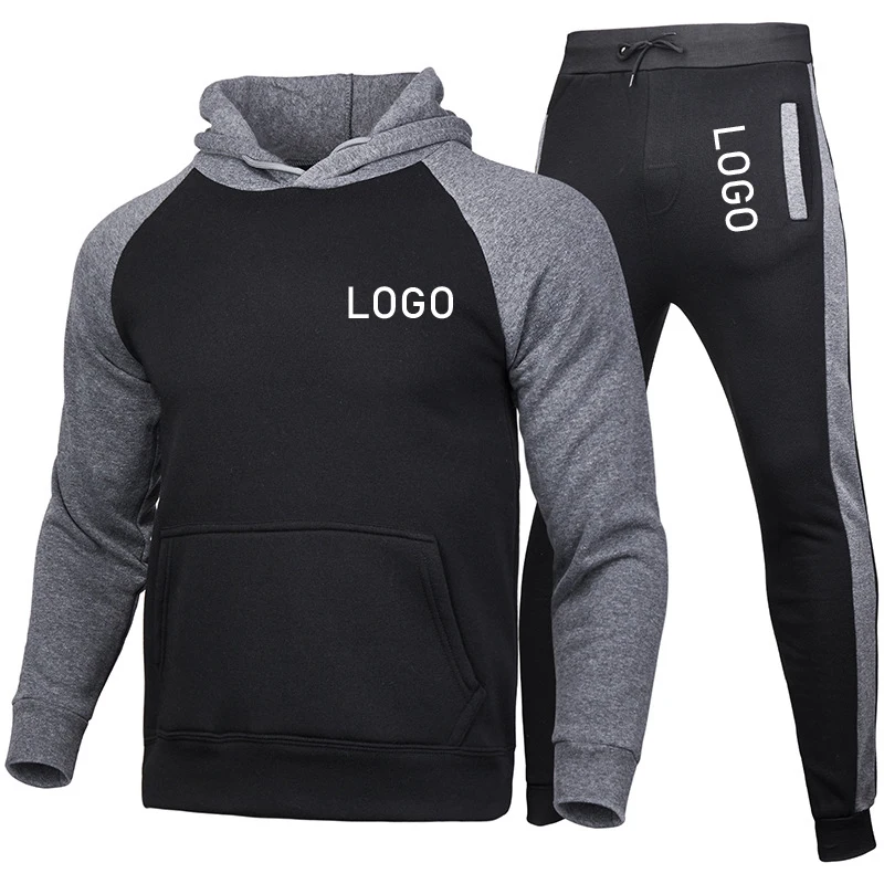 

Top Fashion Trendy Sweatsuit Men Oversized Sweatsuit Set men s jogging sweatsuit set jogging suit vendors, Picture shows