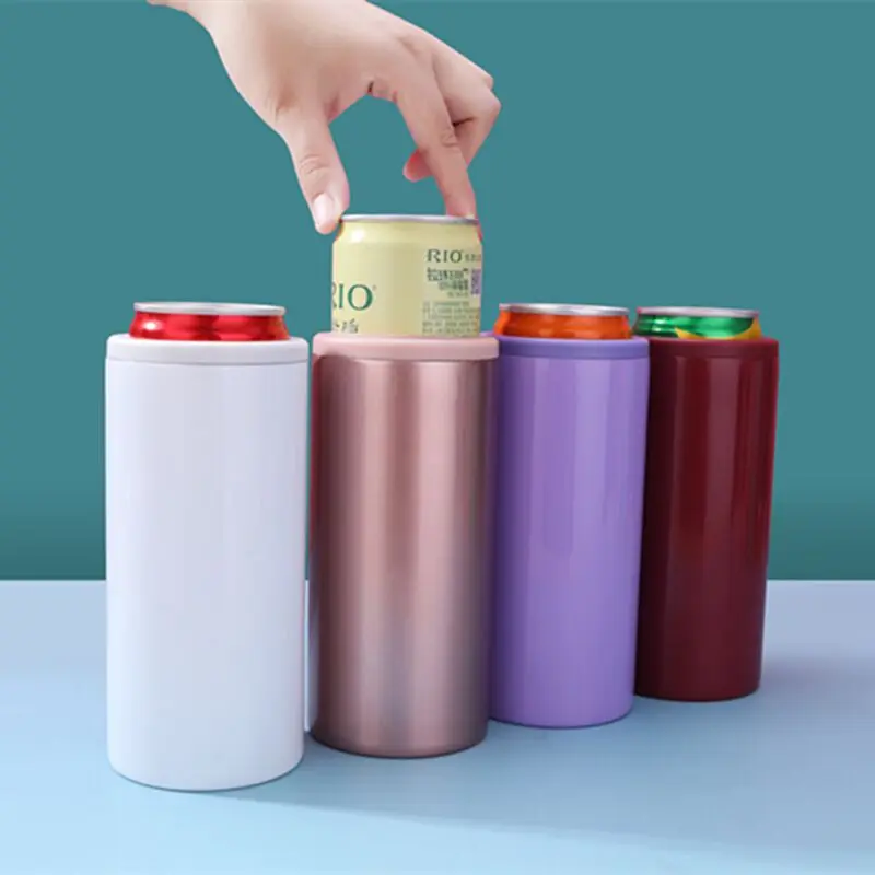 

12 oz Double Wall Can Cooler kids stainless steel tumbler, Customized color