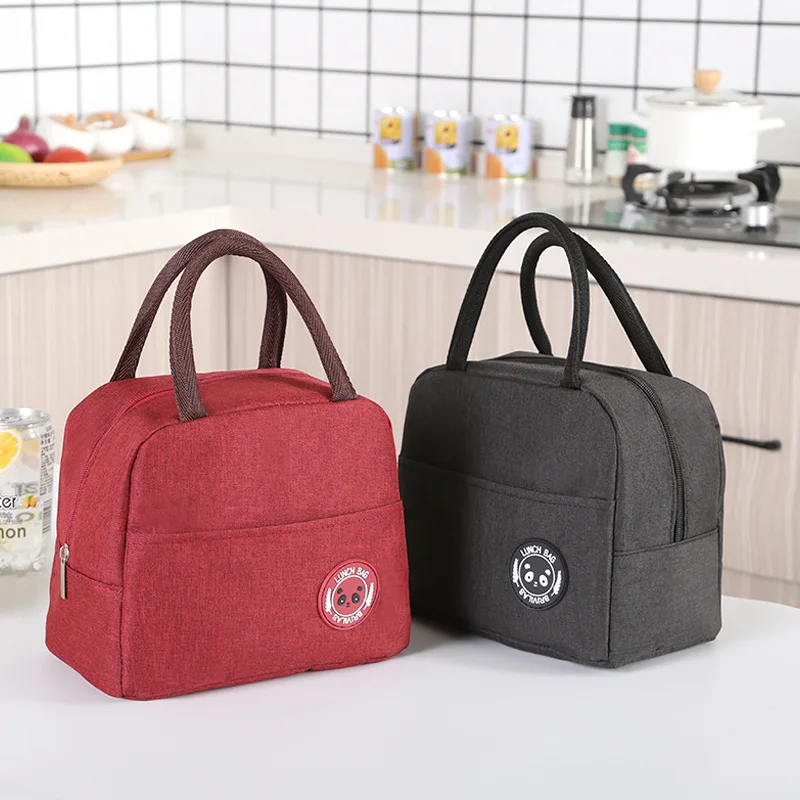 

Blank lunch Tote Cooler Bag Insulated Thermal Bag for School Kids
