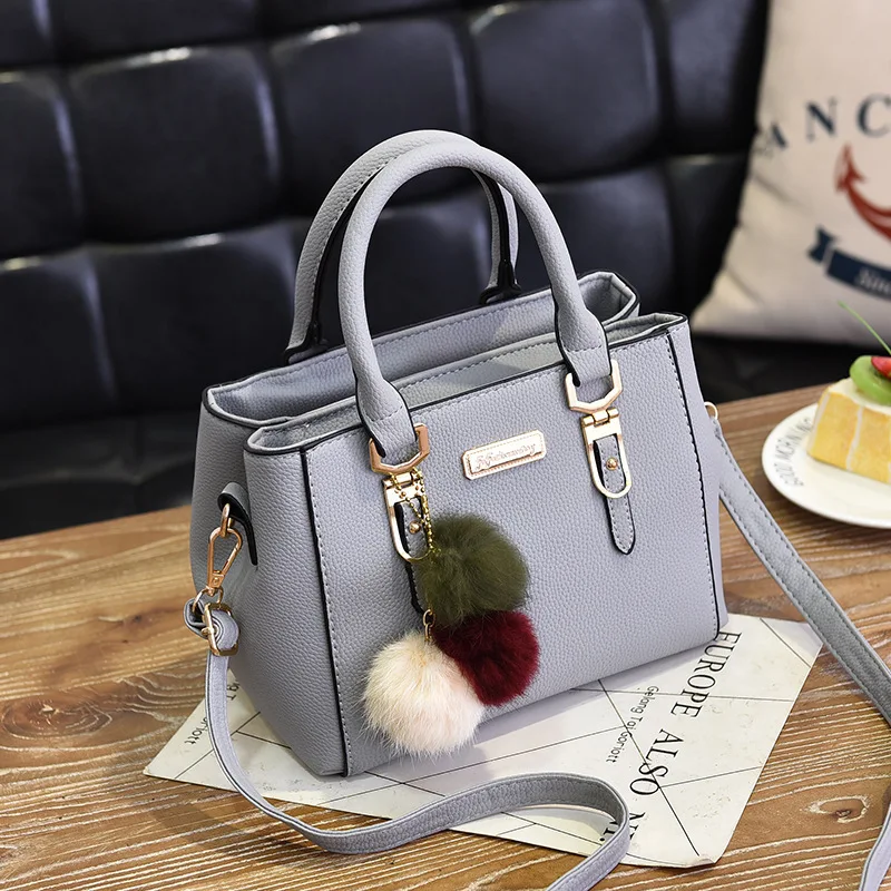 

Hot selling handbag women's bag new fashion PU leather single shoulder oblique span bag