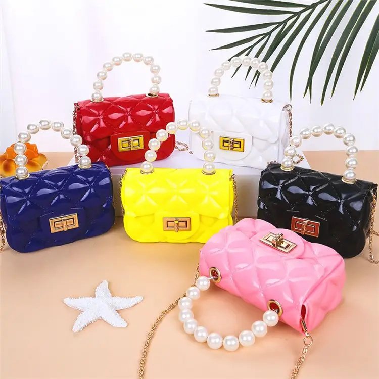 

HSH Wholesale Mini Jelly Bag Women Designer Purses Kids Handbags