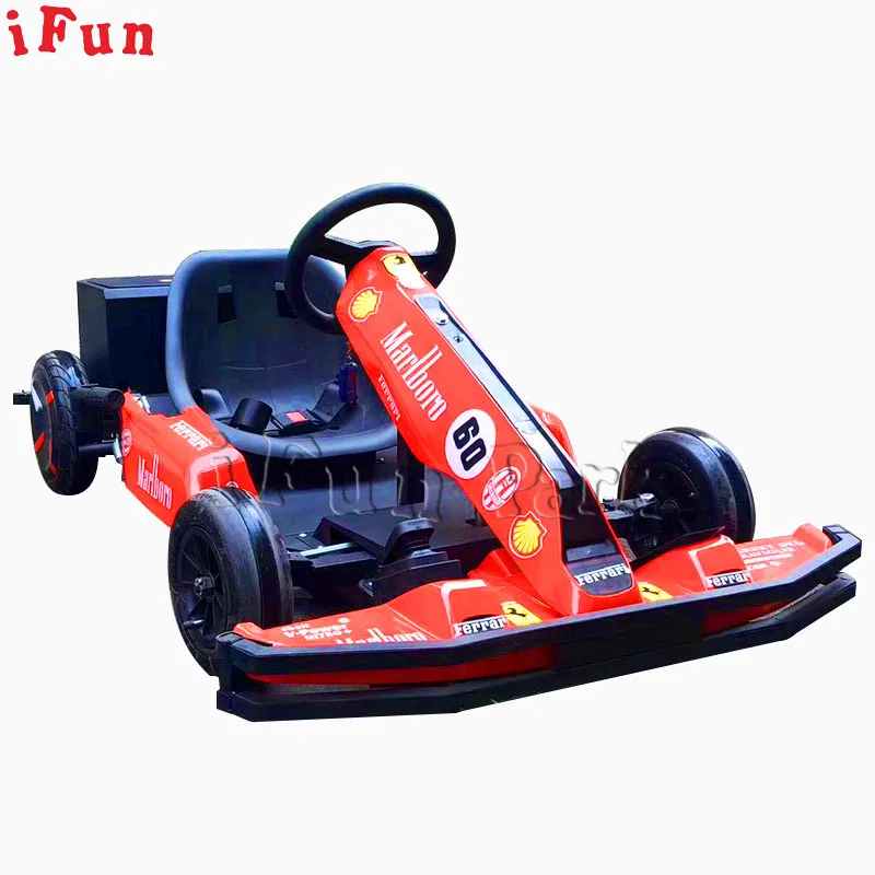 

250W 36V 24AH Kids Electric Go Kart for Kids Mini Drift Bumper Car Fiberglass/Metal Go Kart Car for Sale, Red&black