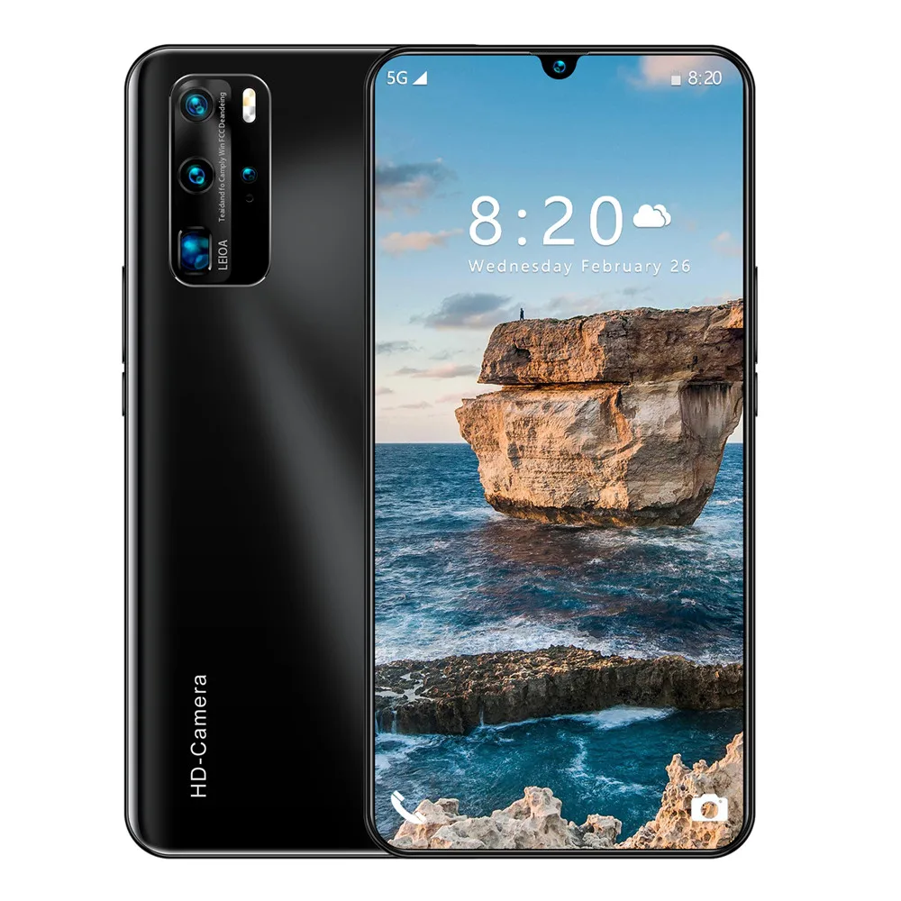 

The P40pro has a 7.5-inch 8+256GB large memory for the smart phone's sleek appearance