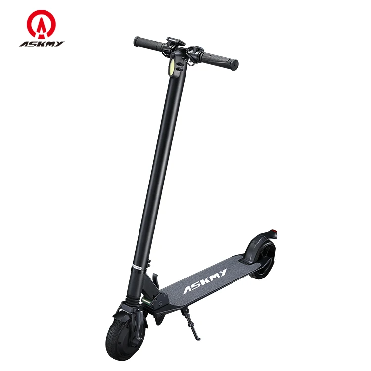 

ASKMY High Quality Black Electric Scooters 6.5" Solid Tire 250w/350W Electric Motorcycle Scooter