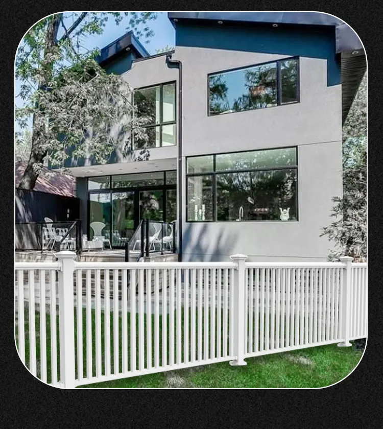 New Arrival Pvc Fence Accessories Rail Connector For Vinyl Handrail