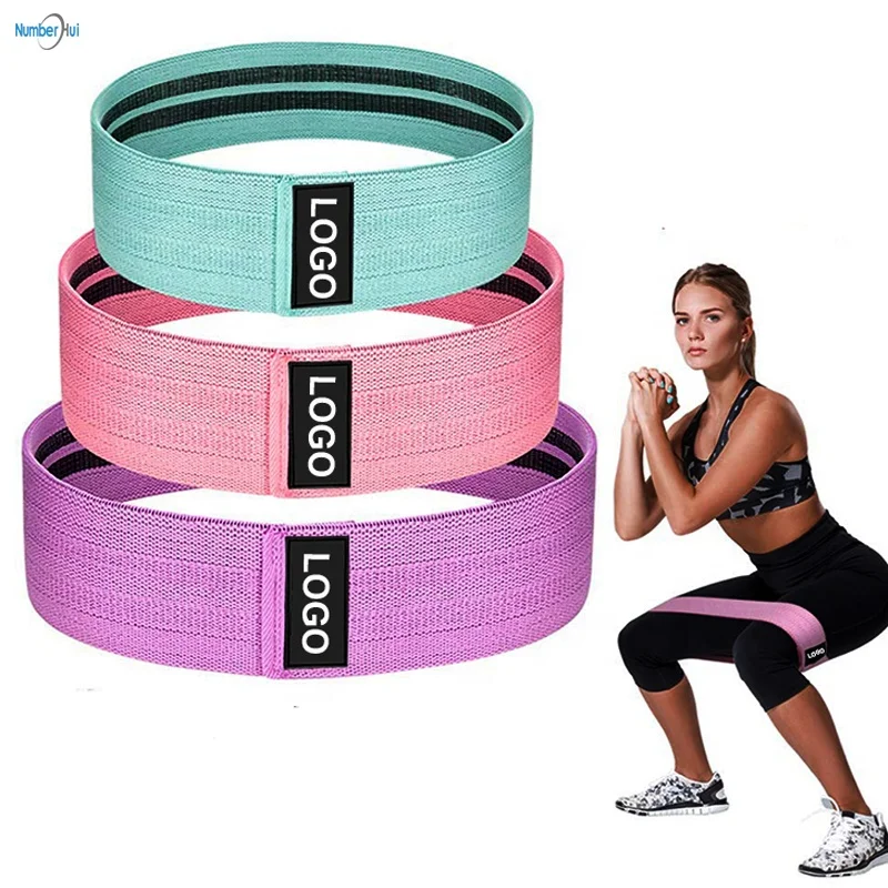 

Numberhui Ligas De Resistencia Non Slip Eco Friendly Sportowy Gimnasio Young Lady Resistance Bands Elastic Natural Rubber Bands