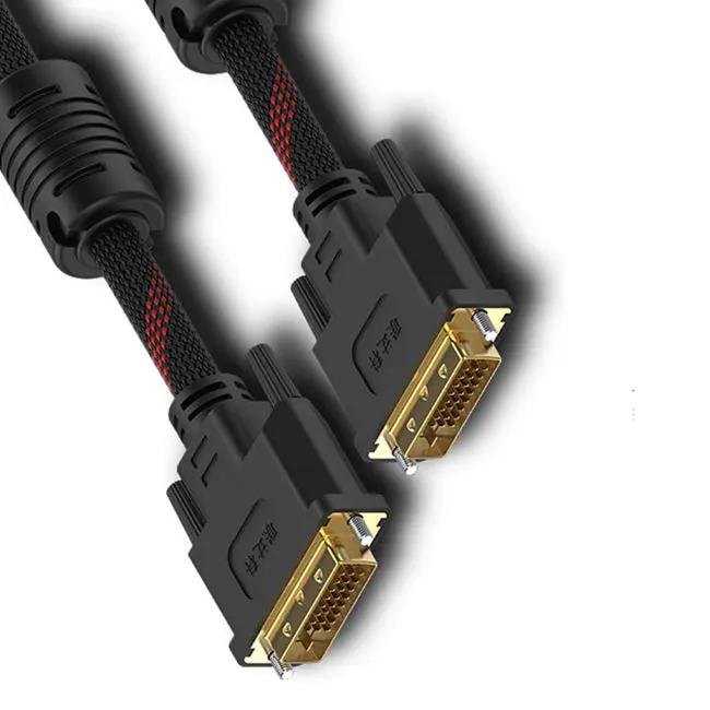

dvi to dvi 24+1 male to male cable computer projector black cable splicing computer video 1M 1.5M