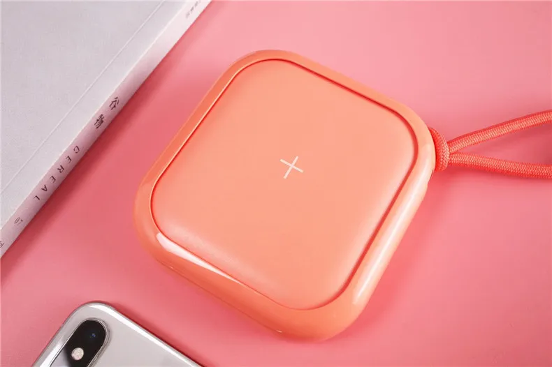 Lanyard Mini Wireless Power Bank 10000mAh - ANKUX.COM