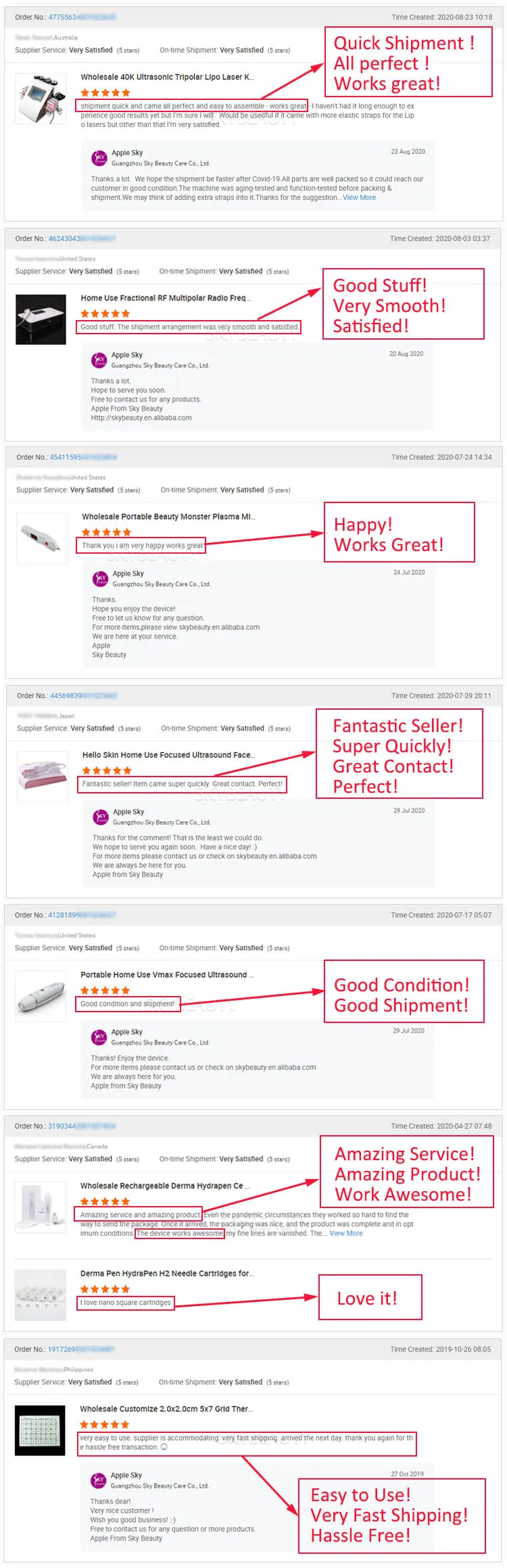 Reviews-Sky Beauty