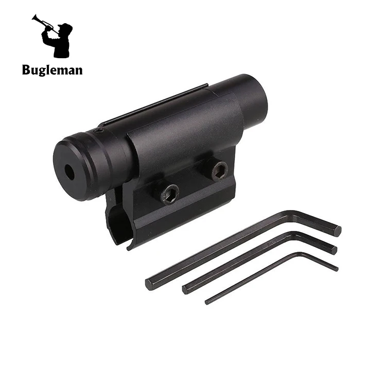 

Bugleman Red Laser Sight with 20mm/11mm Rail Mount For Hunting, Black