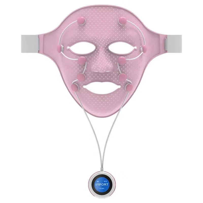 

2020 OEM facial mask facial mask machine EMS mask for beauty, Pink